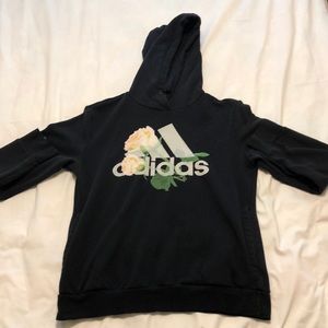 Cute Adidas Floral Hoodie